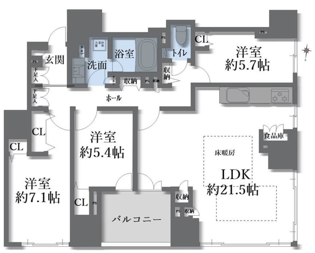 間取り：301000113915