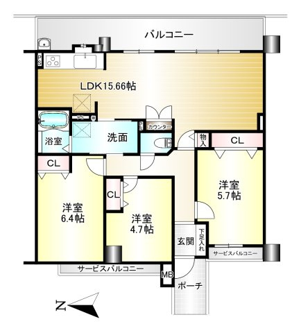 間取り：329000122984