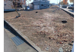 南アルプス市山寺　土地の外観