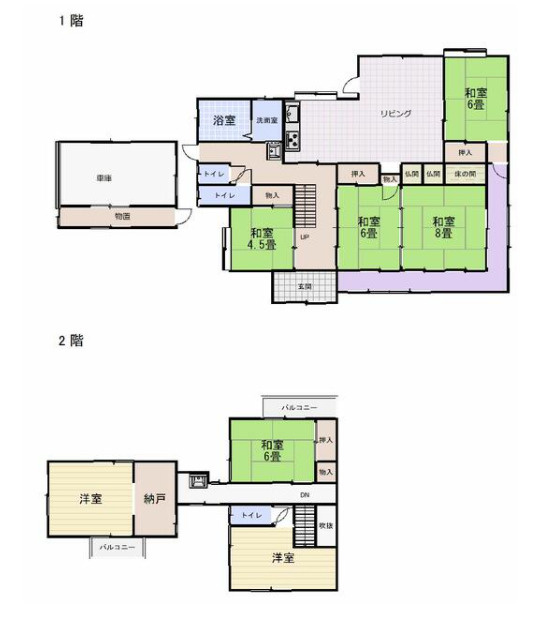 間取り：343000066847