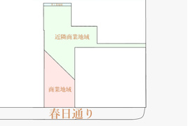 墨田区本所4丁目　売地　1区画の区画図