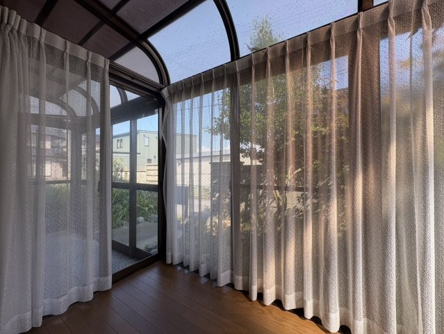 洋室前の風除室