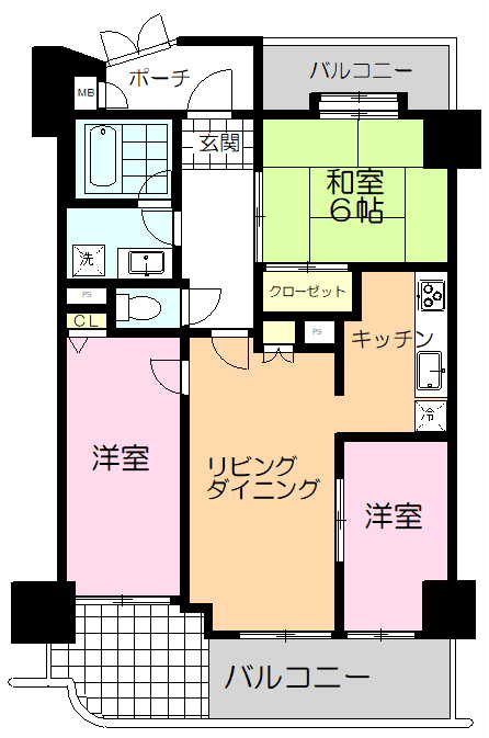 間取り：309000078252