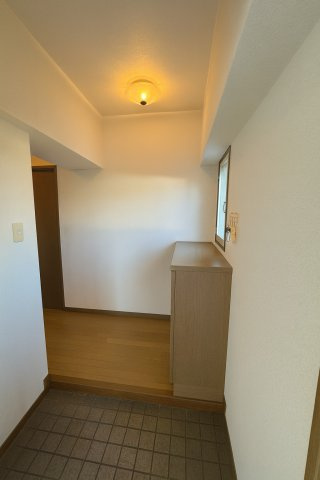 シンプルで使いやすい玄関です