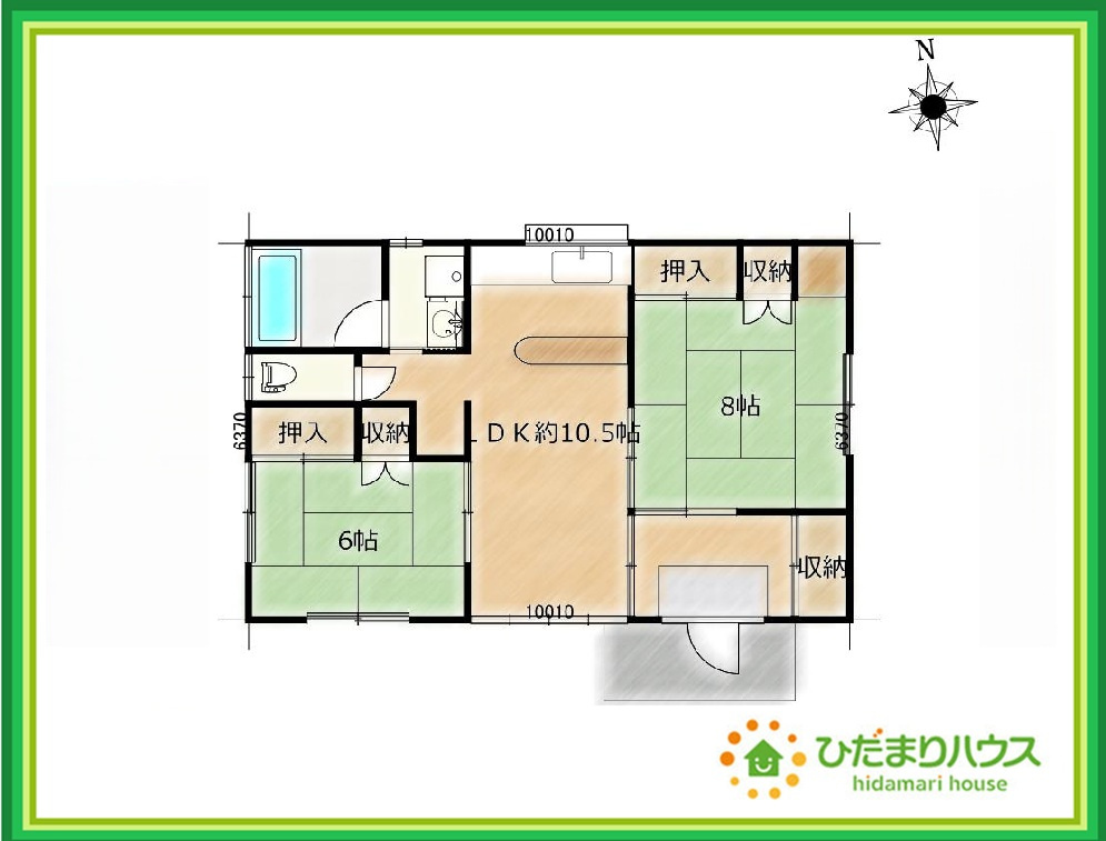 間取り：308000153972