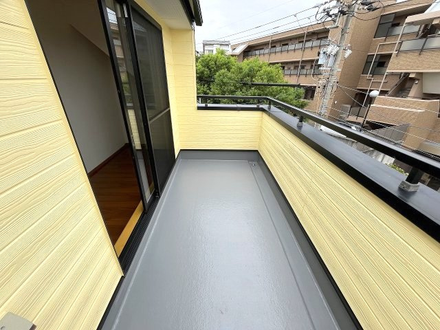 広々としたバルコニー！