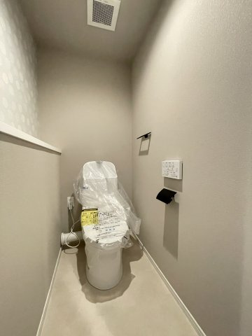 ゆったりとした空間のトイレです
