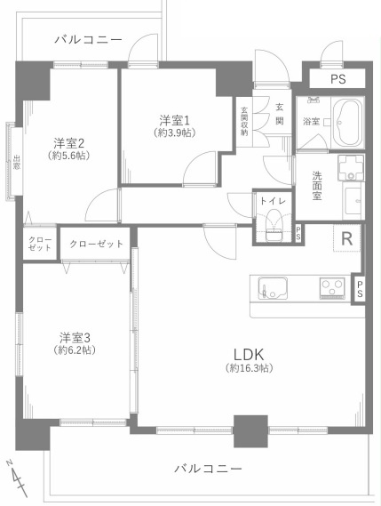 間取り：323000501151