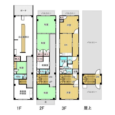 間取り：328000555182