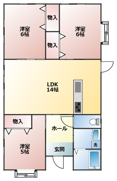 間取り：346000037783