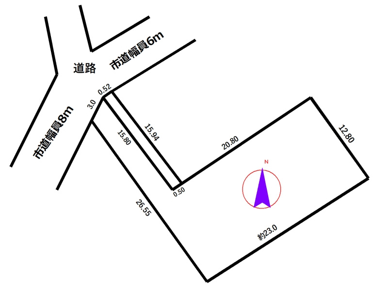 区画図：301000102854