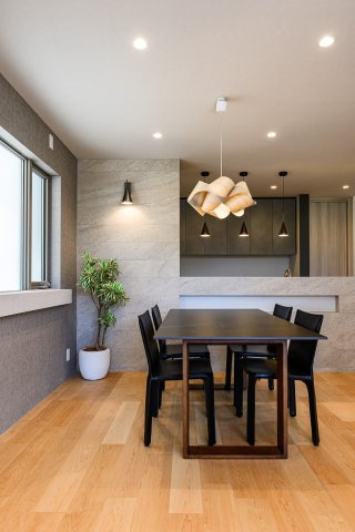 【目黒区洗足1丁目 新築戸建の居間】