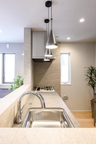 【目黒区洗足1丁目 新築戸建のキッチン】