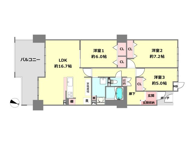 間取り：328000687797