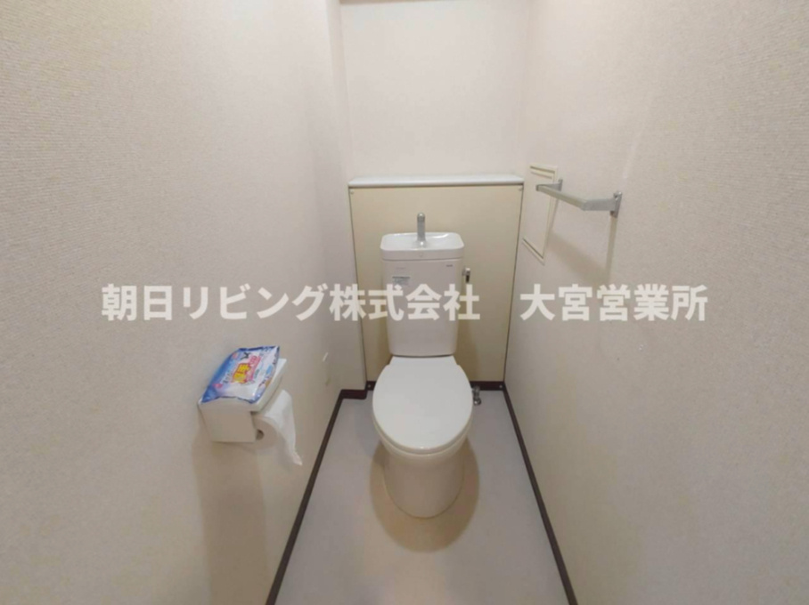 トイレもきれいです
