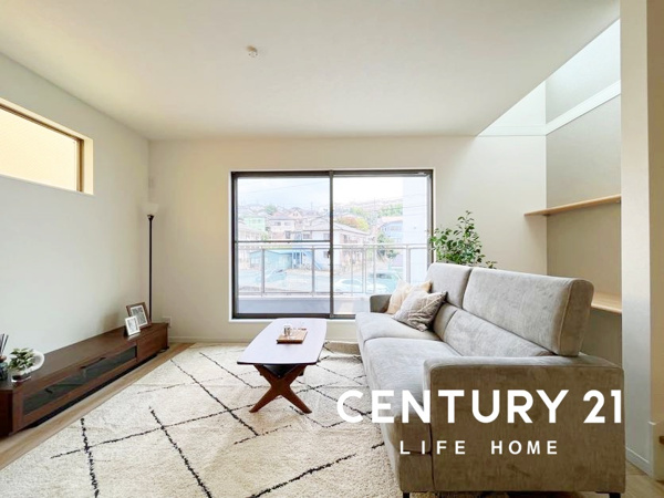 【JR南武線「武蔵中原」新築戸建の居間】