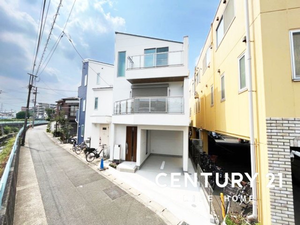 【JR南武線「武蔵中原」新築戸建の外観】