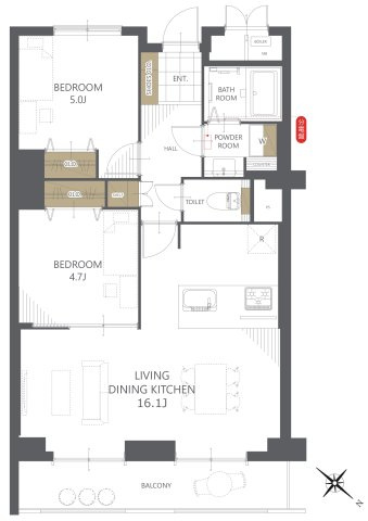 間取り：327002289080