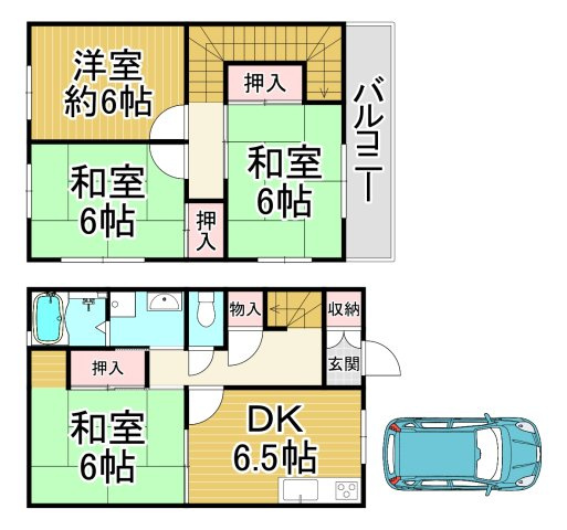 間取り：328000626755