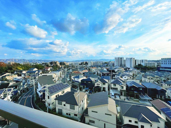 香里ヶ丘グランドハイツの展望