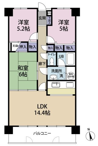 間取り：334000253719