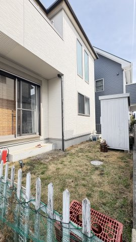 庭です。