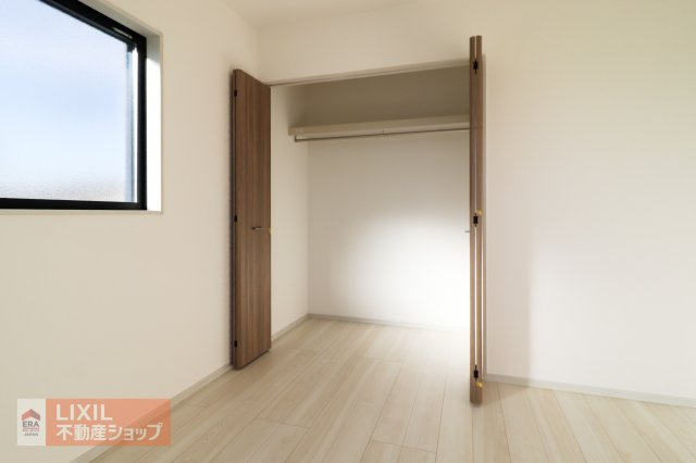 【収納】現地完成写真。しっかり収納がついております！