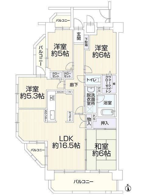 間取り：323000486253