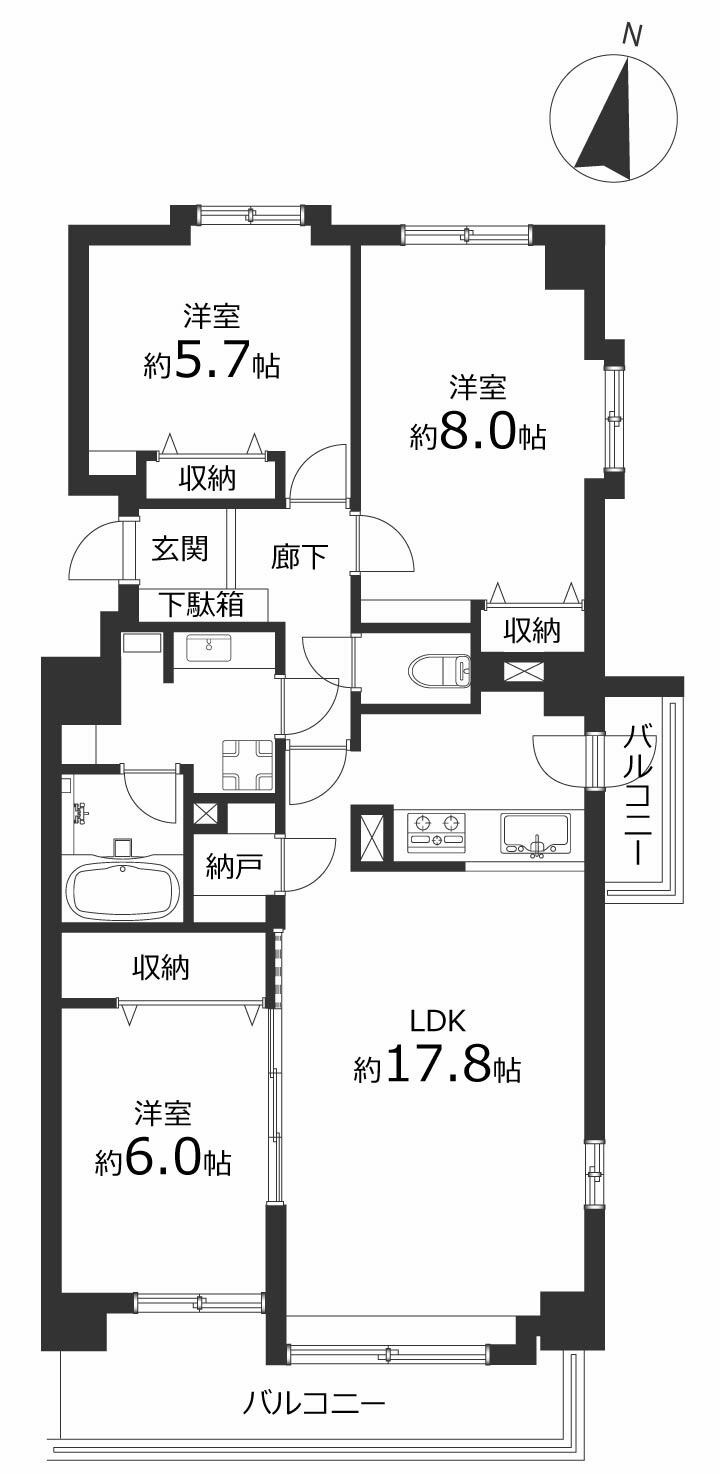 間取り：301000112489