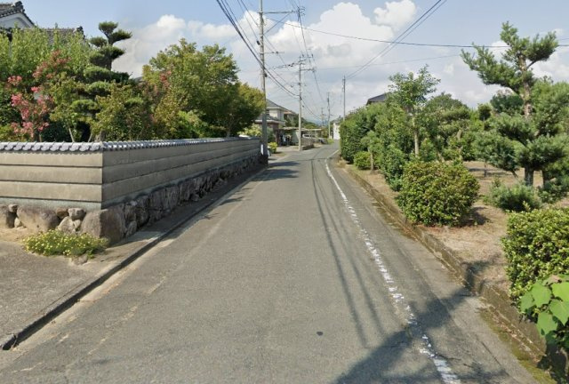前面道路