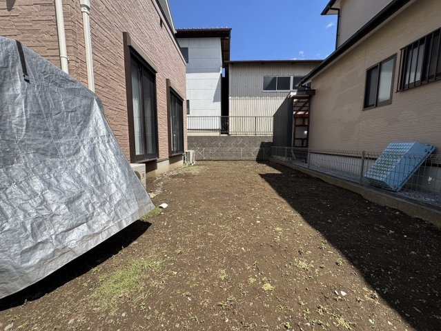 お庭が付いています