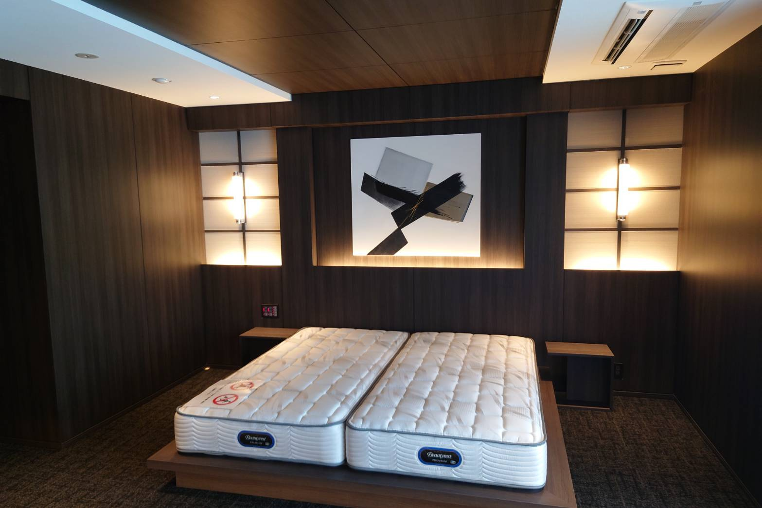 【ゲストルーム】4階ゲストルーム　～雅～　和の趣にあふれた粋な空間デザイン！ゆとりあるツインルーム！