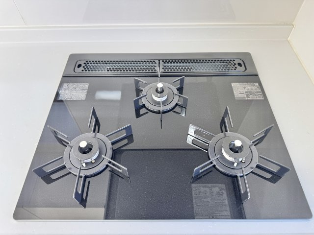 三口コンロです。
