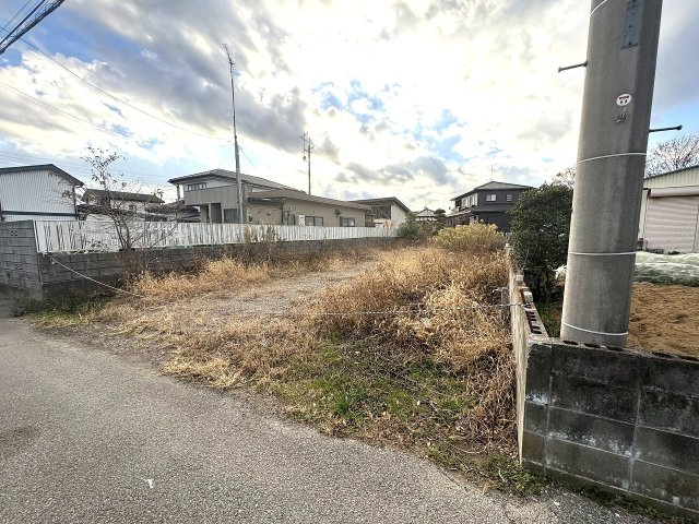 水道引き込み済み！資材置き場用用地に最適です！