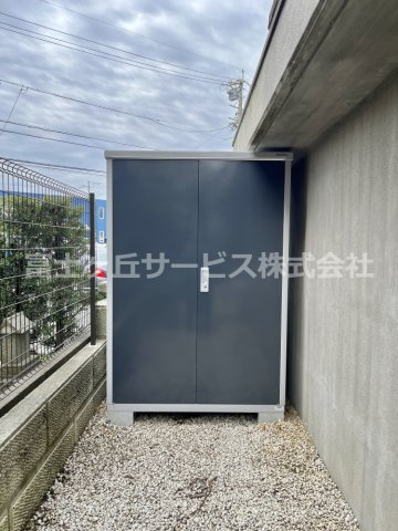 便利な倉庫がついています