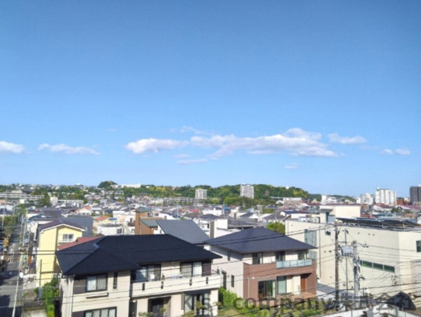 人目を気にせずに生活ができ、開放感のある眺望です☆