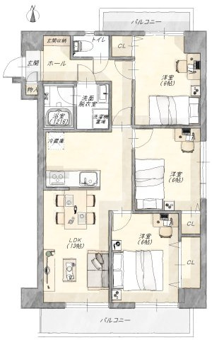 間取り：323000503441