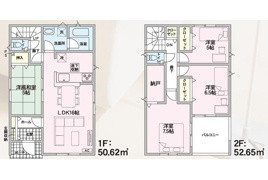 山形市あかねヶ丘3号棟 新築建売 の間取り