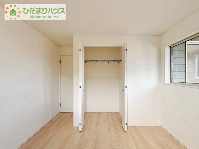 クローゼットタイプの収納は荷物がどこにあるかすぐに見つかります！