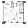グランドメゾン新梅田タワー THE CLUB RESIDENCEの間取り