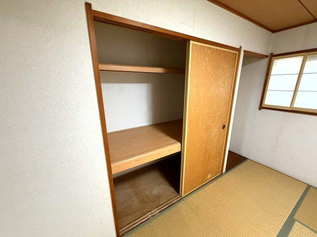 全居室に収納を完備しておりますので、居室の全空間を有効活用出来ます。　