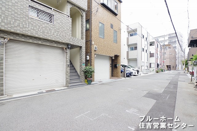 前面道路です！