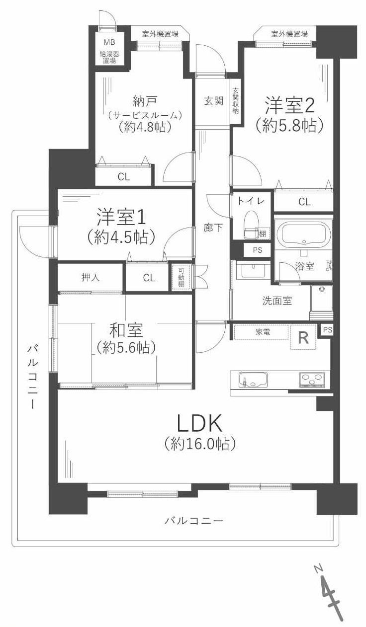 間取り：327002155585