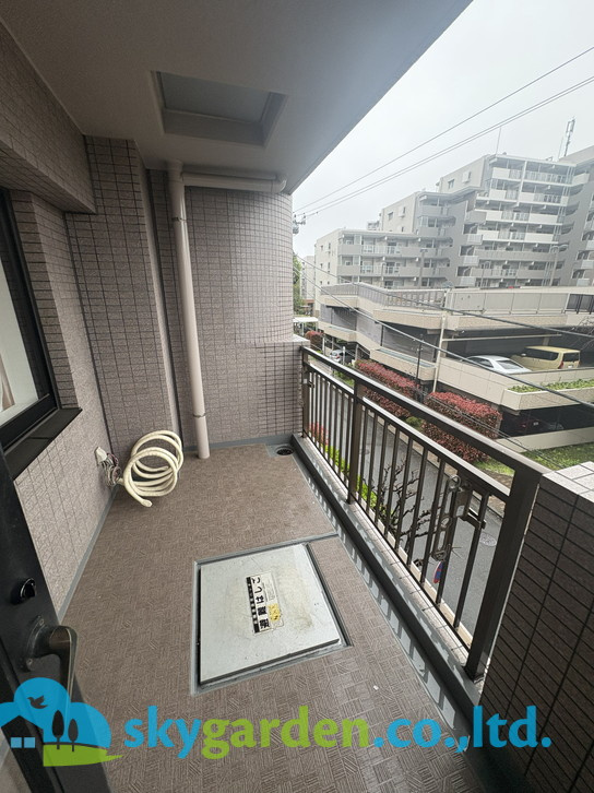広々としたバルコニーです