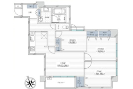 ベルクレール立川錦町の間取り