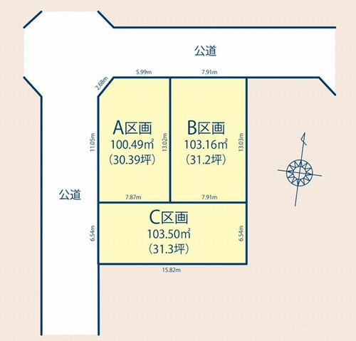 区画図