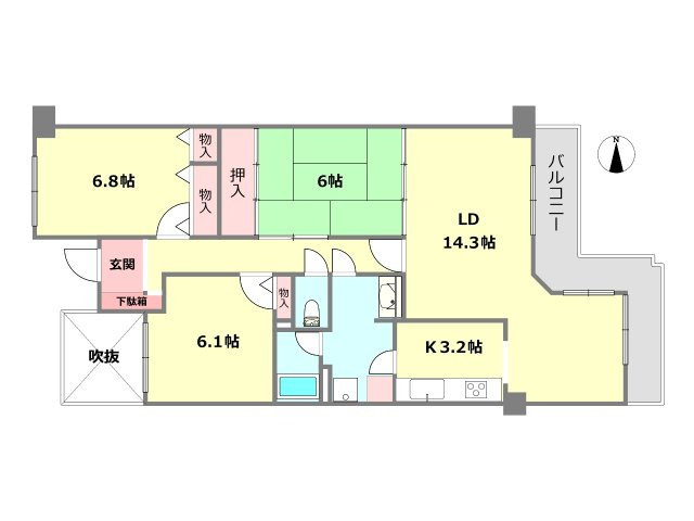 間取り：328000639025
