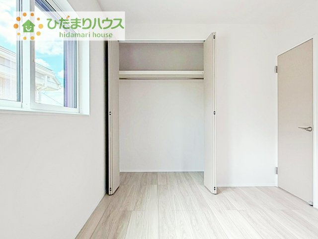 全室にクローゼットが付いていて、お部屋の住空間もスッキリ広々使えそうです(^^)