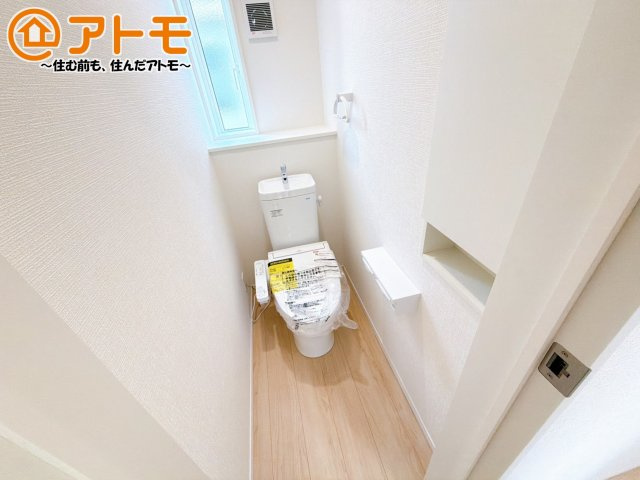 2つトイレがあるので朝も混みあわずに使うことができます！