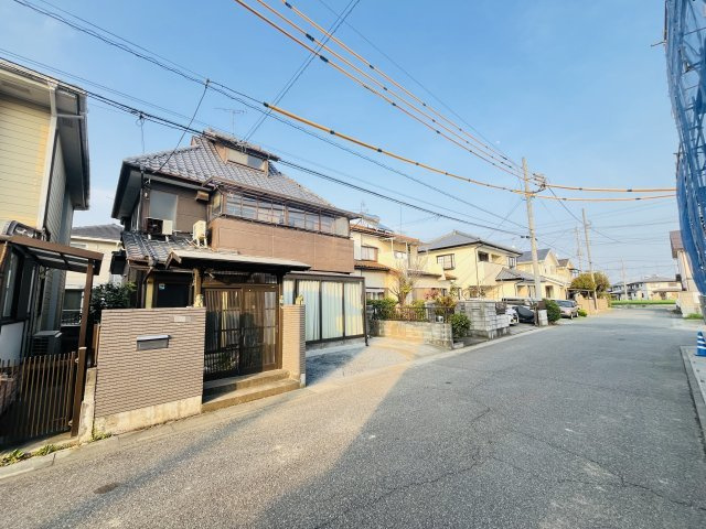 前面道路広々